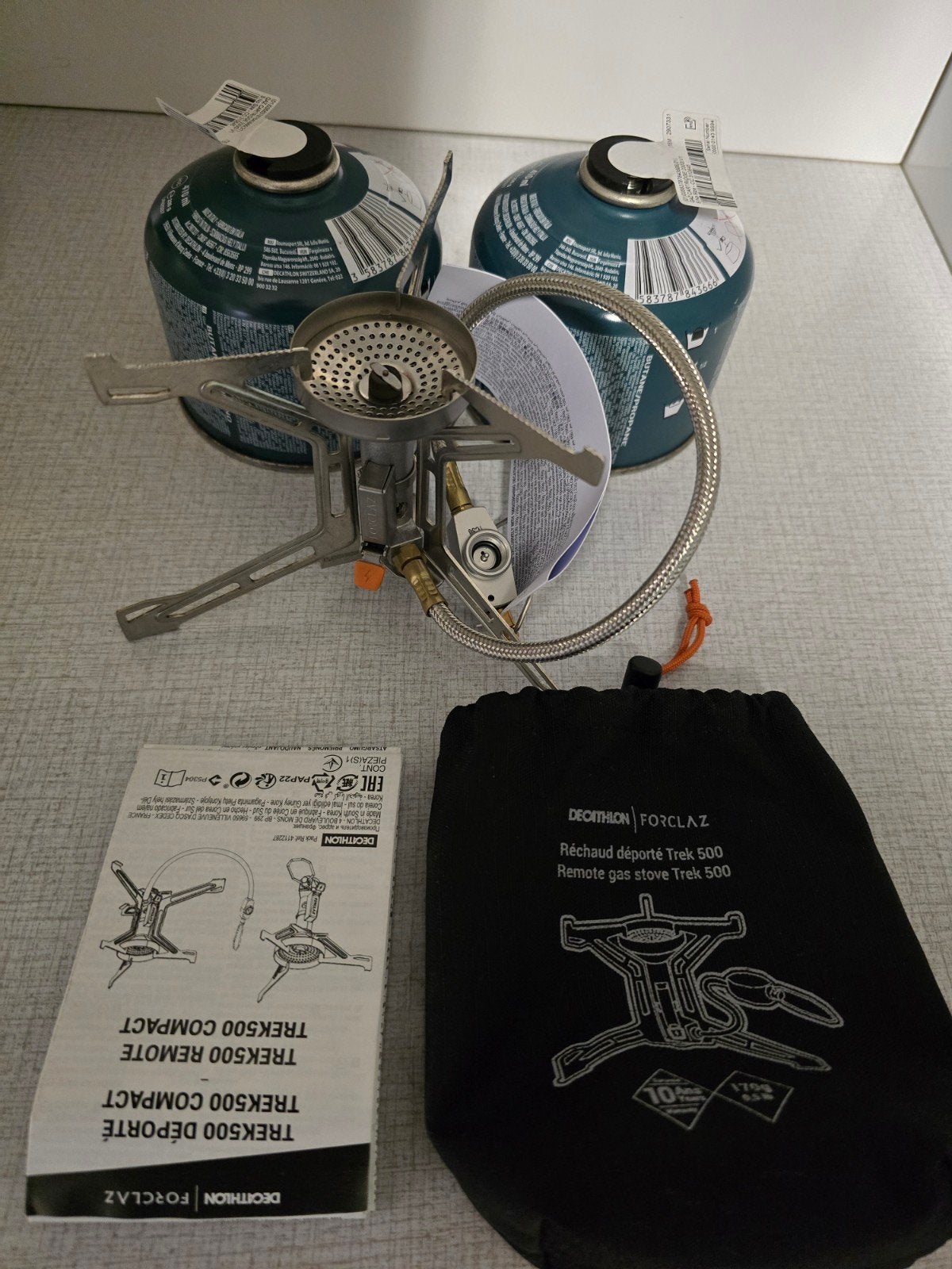 FORCLAZ MT500 gasbrander met piëzo, Ophalen