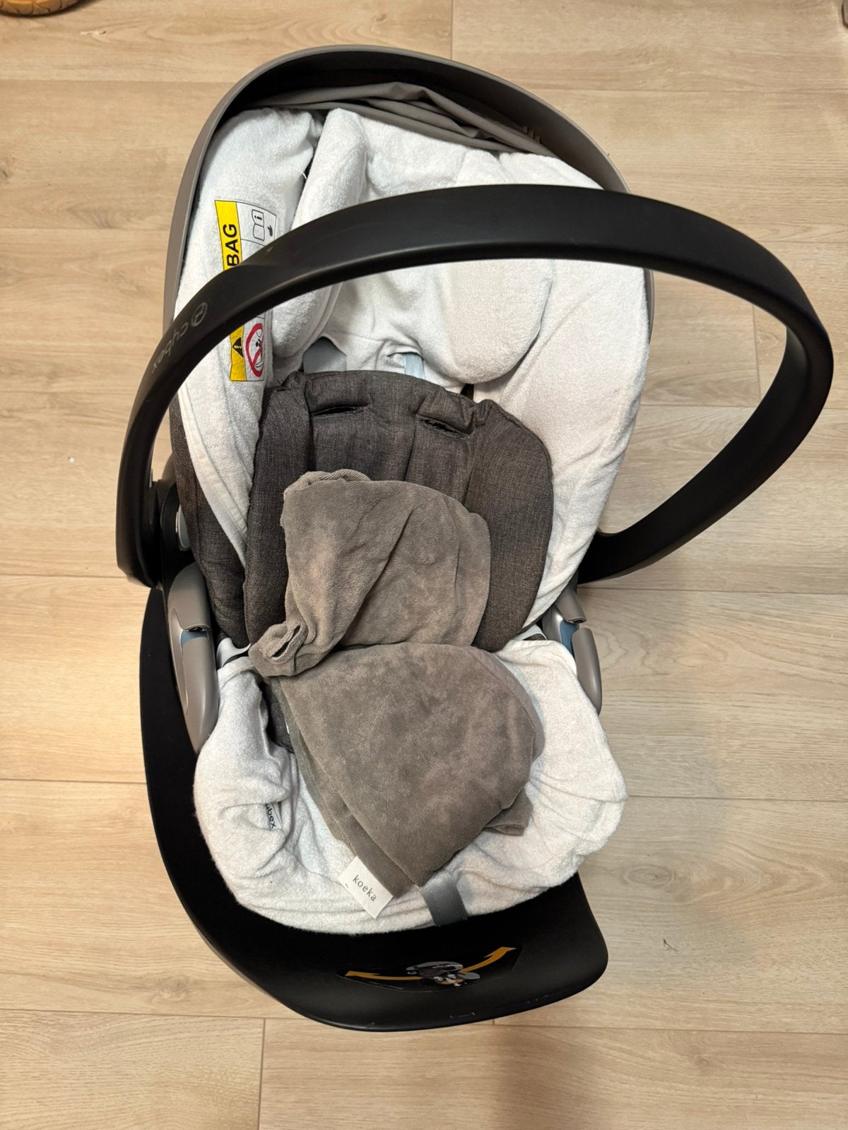 Cybex autostoel + base, Ophalen, Gebruikt, Overige merken, Isofix