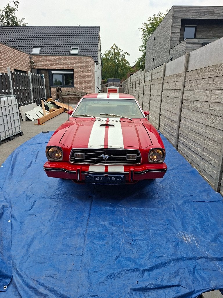 ford mustang 1977, Autos, Rouge, Achat, Beige, 6 cylindres
