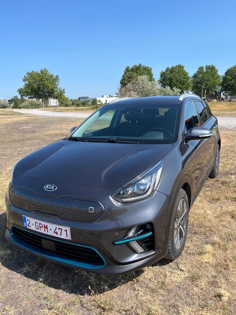 Kia Niro 64,8 KW Bj 2019 met 52200 Km, Auto's, Zwart, Overige kleuren, Leder, Elektrisch