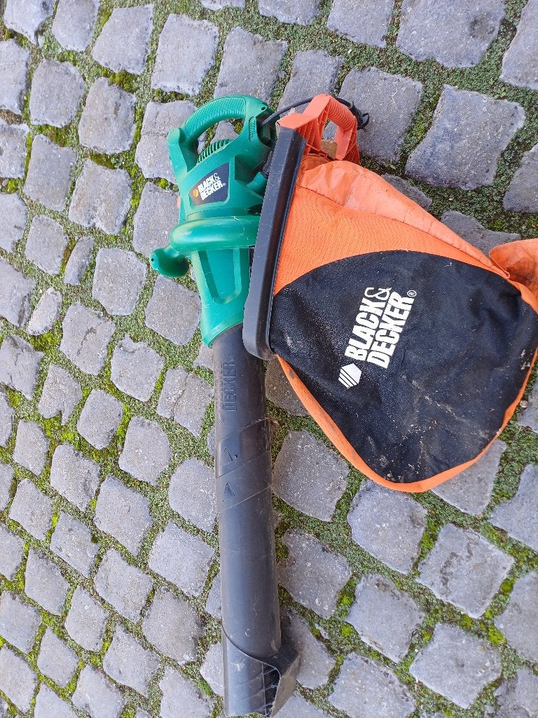 Black & Decker bladblazer zuiger, Ophalen, Gebruikt, Handgedragen, Met opvangzak