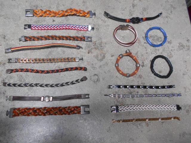 Bracelets sympas/3 pour 5€, Enlèvement ou Envoi, Comme neuf, Élastique
