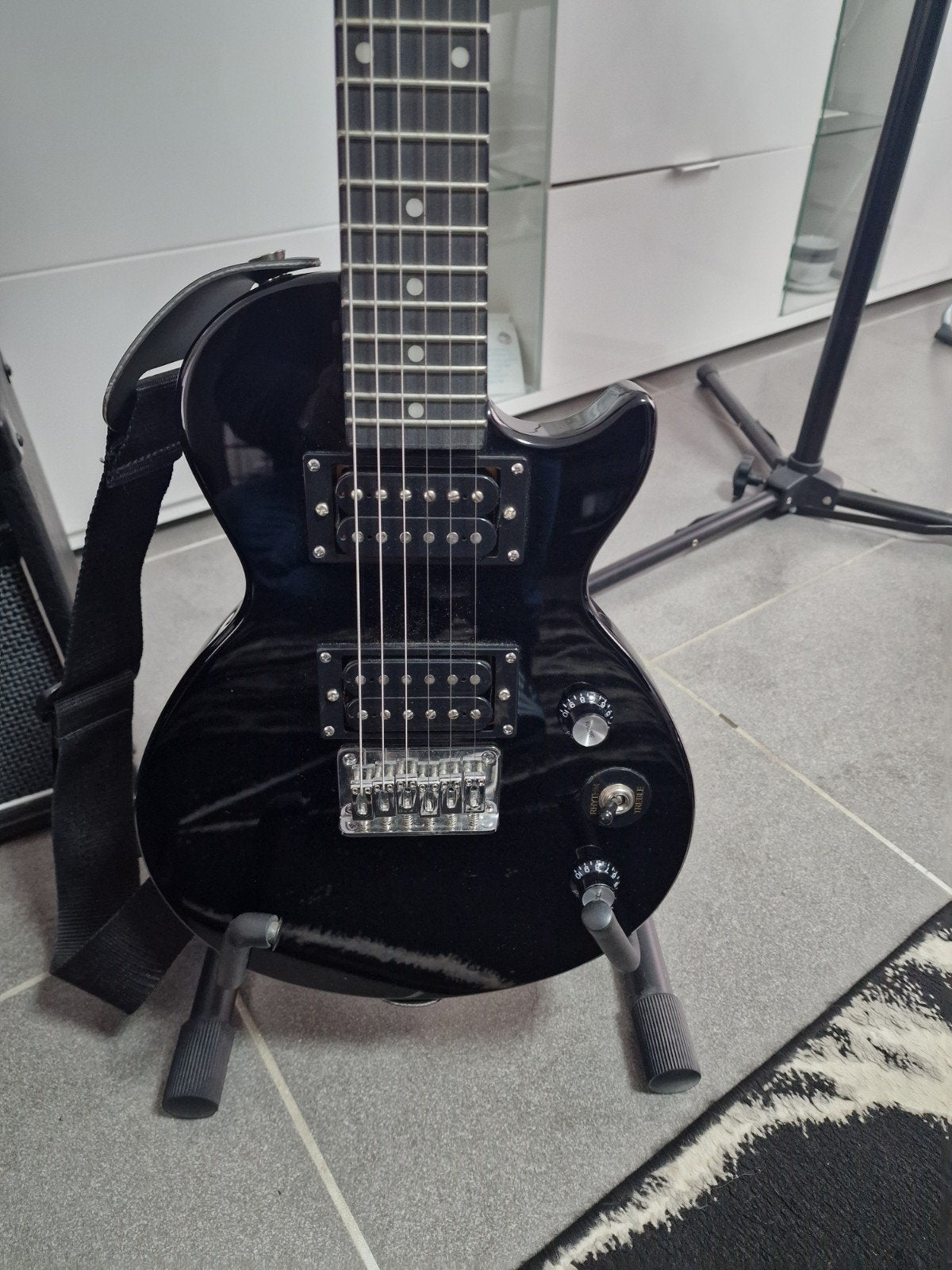 elektrische gitaar met versterker, Musique & Instruments, Instruments à corde | Guitares | Électriques, Enlèvement, Epiphone, Avec ampli
