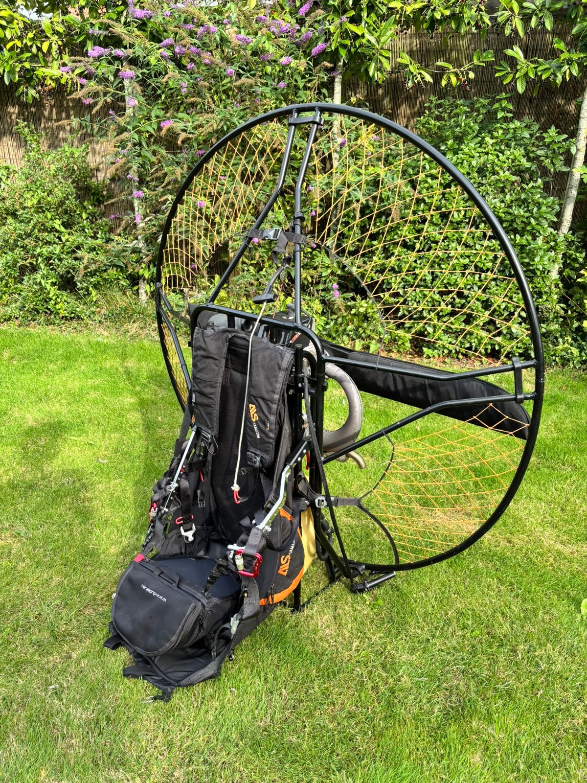 Conplete paramotor set, Sport en Fitness, Zweefvliegen en Paragliding, Ophalen, Zo goed als nieuw, Paramotor