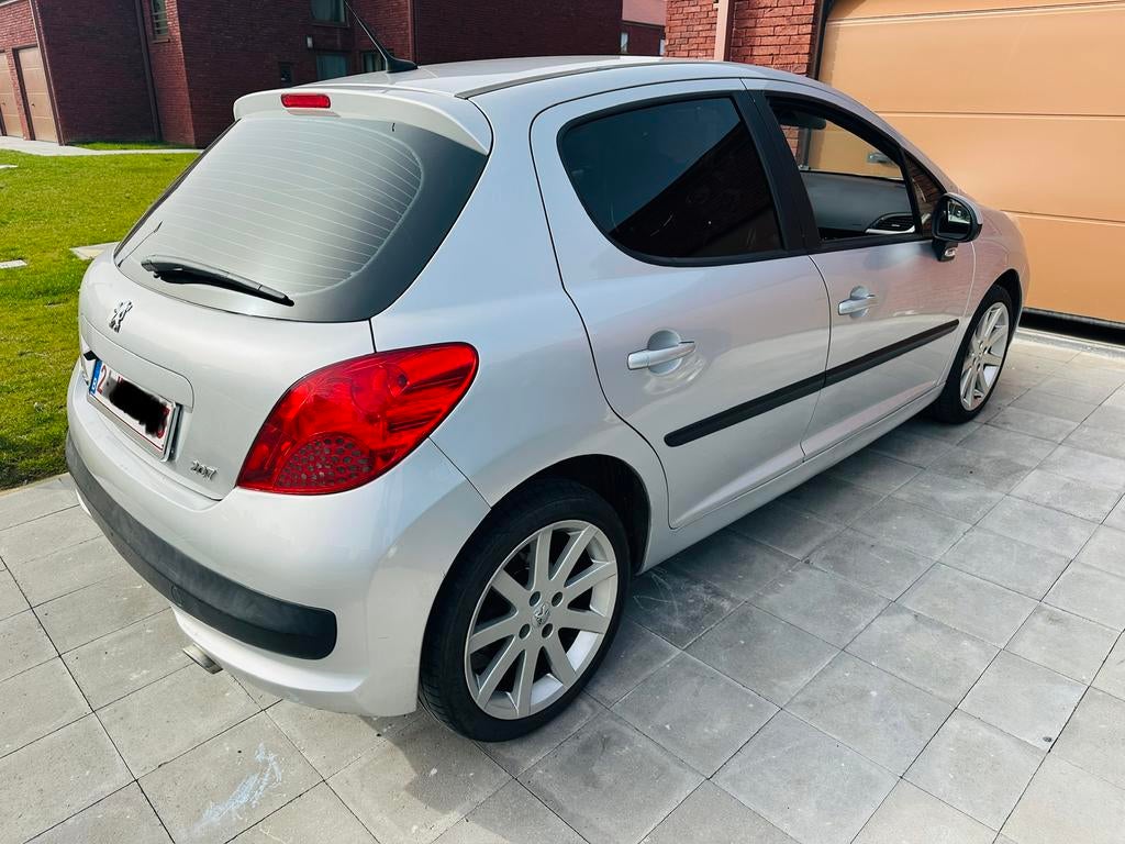 Peugeot 207 Automaat Benzine, Auto's, Peugeot, 5 deurs, Particulier, Zilver of Grijs, Navigatiesysteem