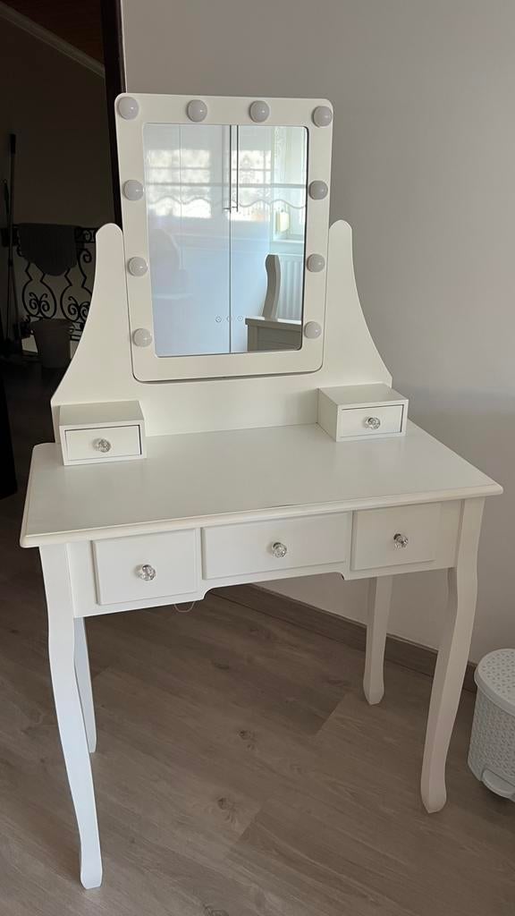 Coiffeuse a led, Ophalen, Zo goed als nieuw, Hout