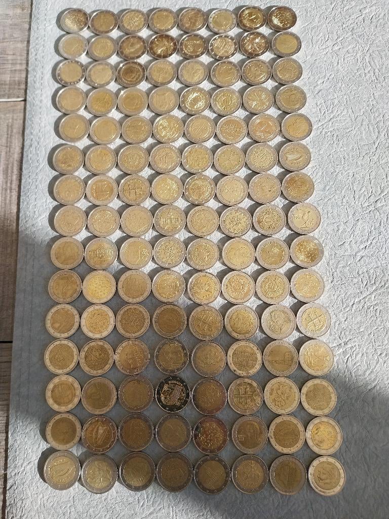 2 Euromunten voor verzamelaar, Ophalen, 2 euro, Losse munt