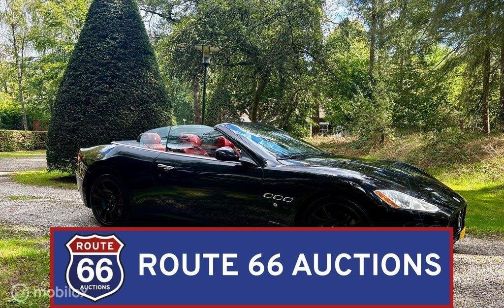 Maserati GranCabrio | 2010 | Route 66 Auctions, Autos, Achat, Entreprise, Boîte manuelle, Autre carrosserie