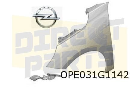 Opel Corsa (9/19-) voorschermsteun Rechts voorzijde boven Or, Auto-onderdelen, -, Verzenden, -, Opel