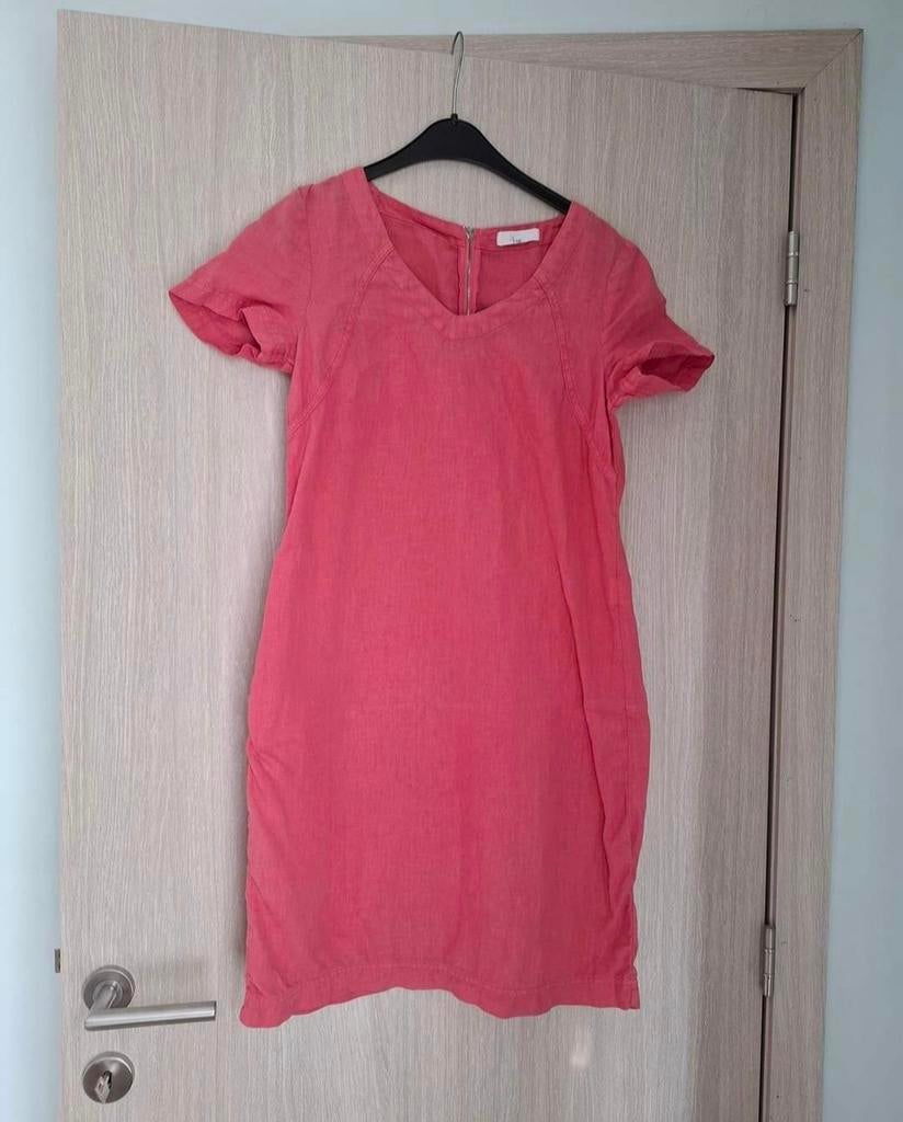 Linnen jurk Signe Nature maat 36, Kleding | Dames, Jurken, Signe Nature, Ophalen of Verzenden, Zo goed als nieuw, Maat 36 (S)