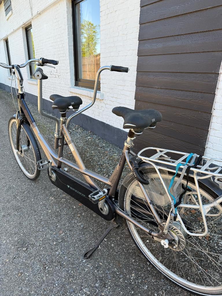 tandem fiets, Fietsen en Brommers, Fietsen | Tandems, Ophalen, Zo goed als nieuw, Minder dan 10 versnellingen