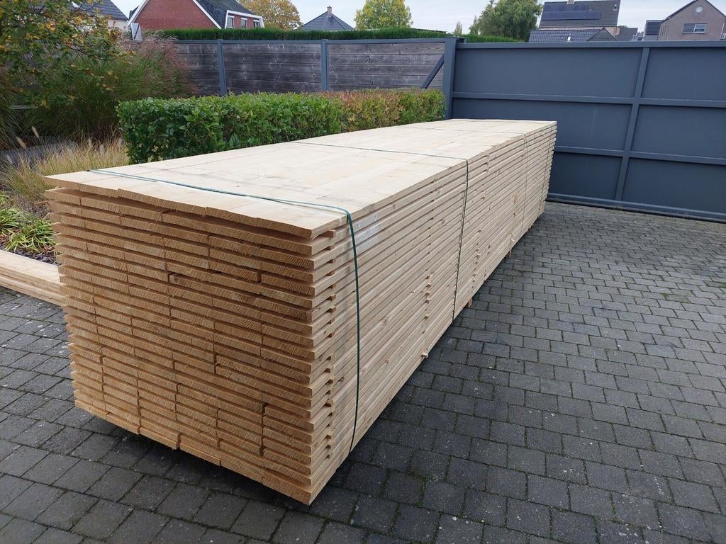 Steigerhout 2m/2,5m/3m/5m, Doe-het-zelf en Bouw, Ophalen, Steigerhout, Plank