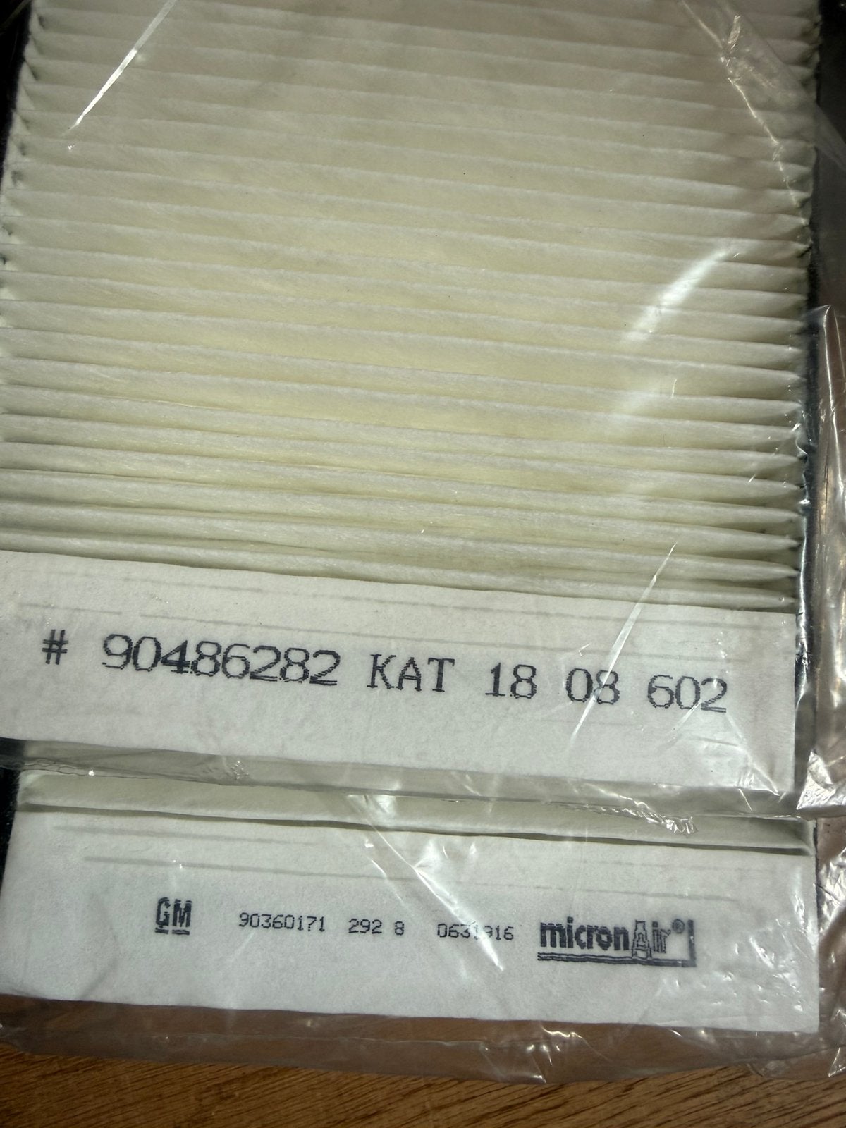 90486282 interieurfilter van General Motors, Opel, Vauxhall, Ophalen of Verzenden, Nieuw