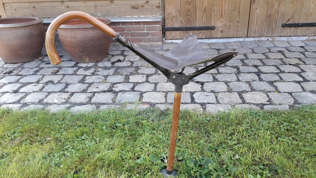 bâton de marche, perchoir, bâton de chasseur, Enlèvement, Pliable, Comme neuf