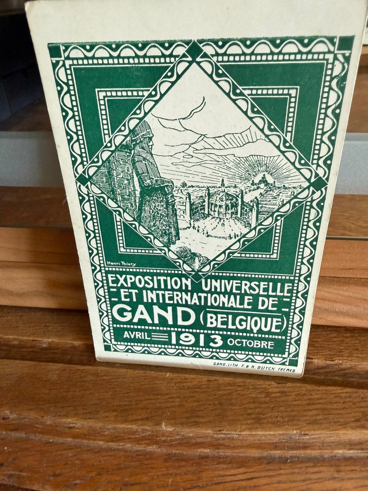 Exposition Universelle De Gand 1913, Verzamelen, Ophalen of Verzenden, Voor 1920, Ongelopen, Oost-Vlaanderen