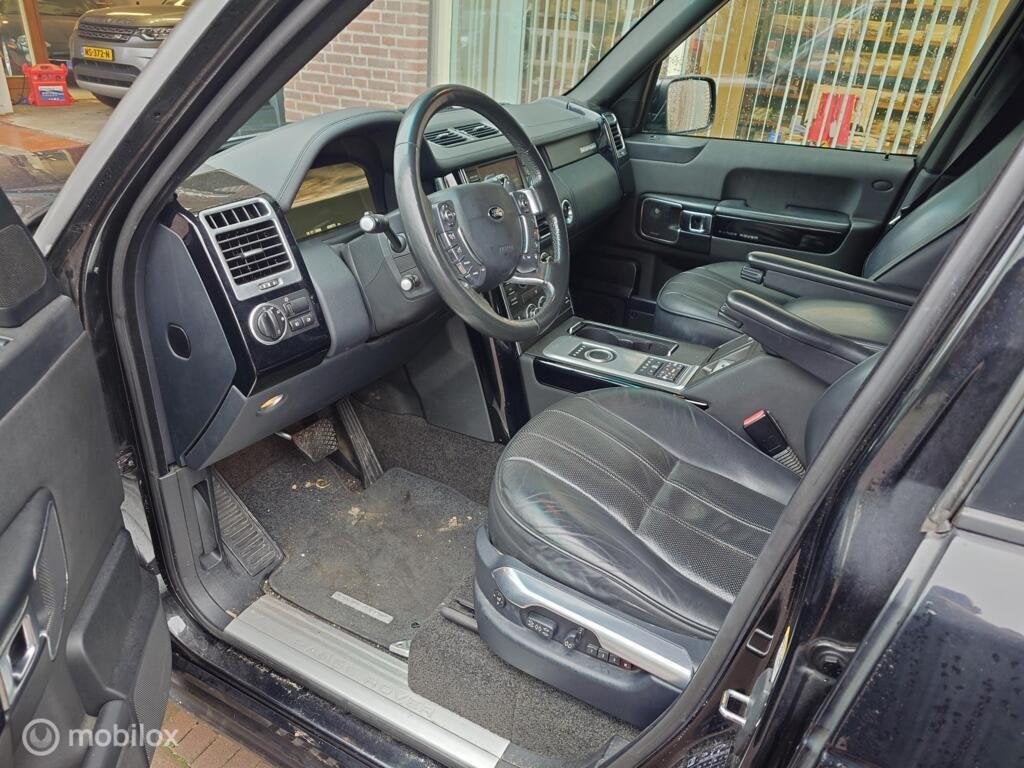 Stoelen Achterbank Range Rover L322 2012 Zwart leer Zetels, Land Rover, Ophalen of Verzenden, Gebruikt, Land Rover