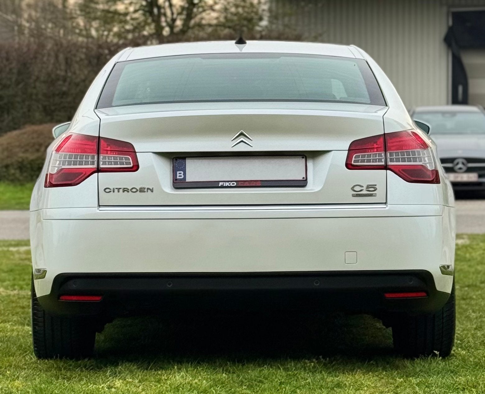 Citroen C5, Auto's, Voorwielaandrijving, 4 cilinders, https://public.car-pass.be/vhr/6a4d2039-0857-4443-9613-9d92ee673721, Wit