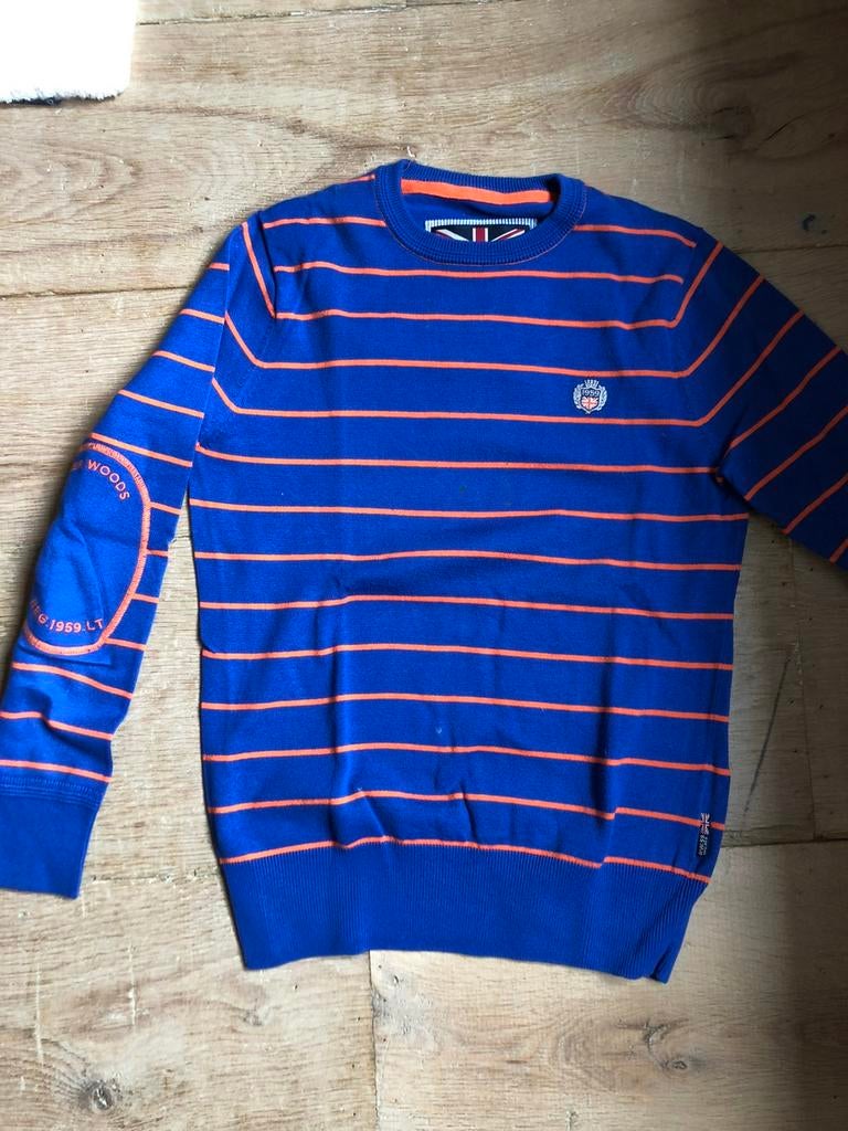 Pull River Woods 14 jaar, Enlèvement, Comme neuf, Garçon, Pull ou Veste