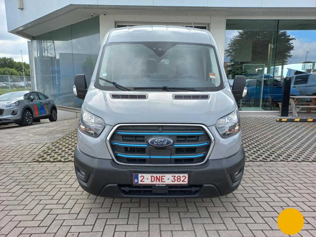 Ford E-Transit 2T 350 L3H2 Trend - Camera - Sync 4 - Carplay, Autos, Argent ou Gris, Achat, 135 kW, Entreprise