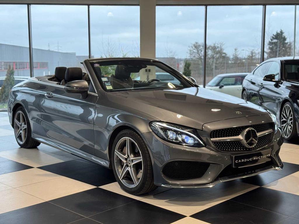Mercedes-Benz C 250 Cabrio 9G-TRONIC AMG Lijn - 2018, Auto's, Automaat, Gebruikt, Bedrijf, Overige carrosserie