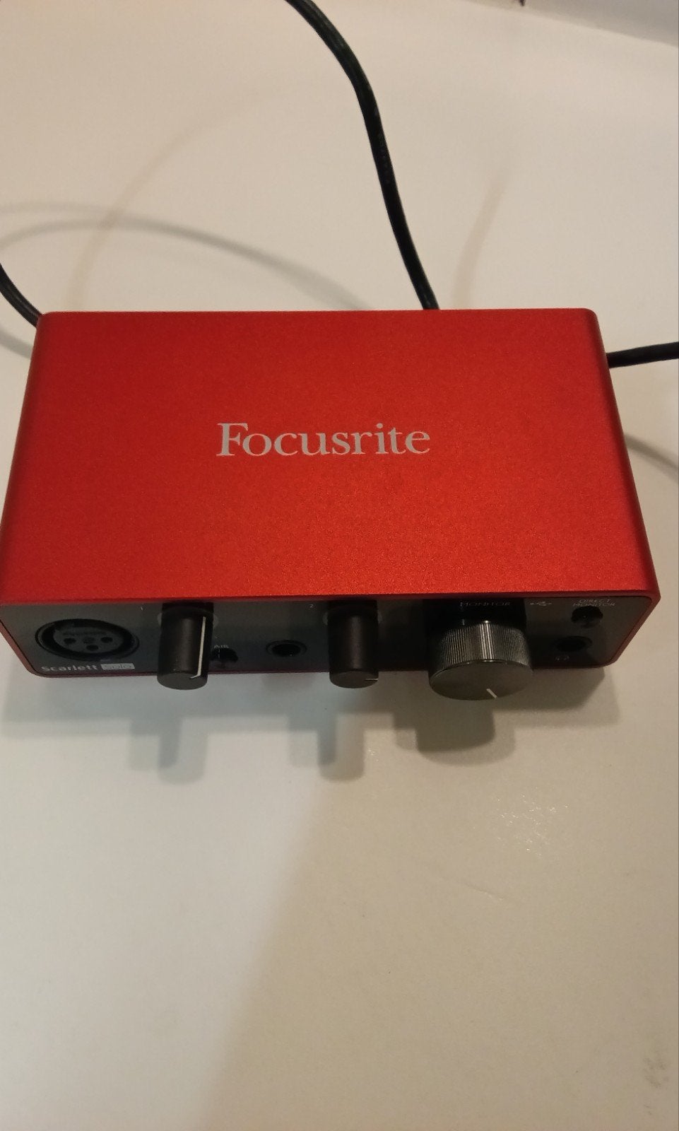 Focusrite Scarlet solo, Muziek en Instrumenten, Versterkers | Bas en Gitaar, Ophalen