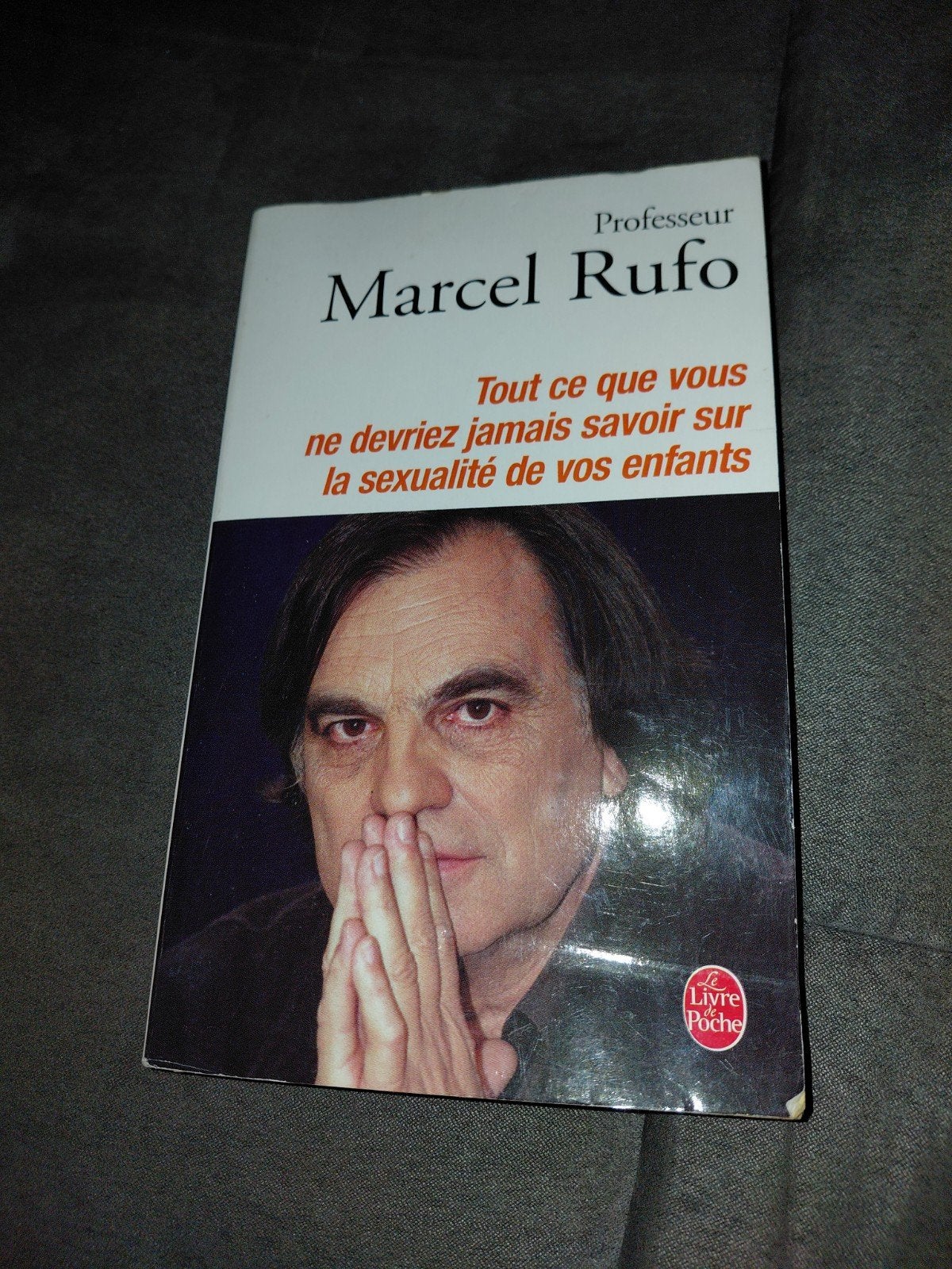 livre Marcel Rufo, Enlèvement