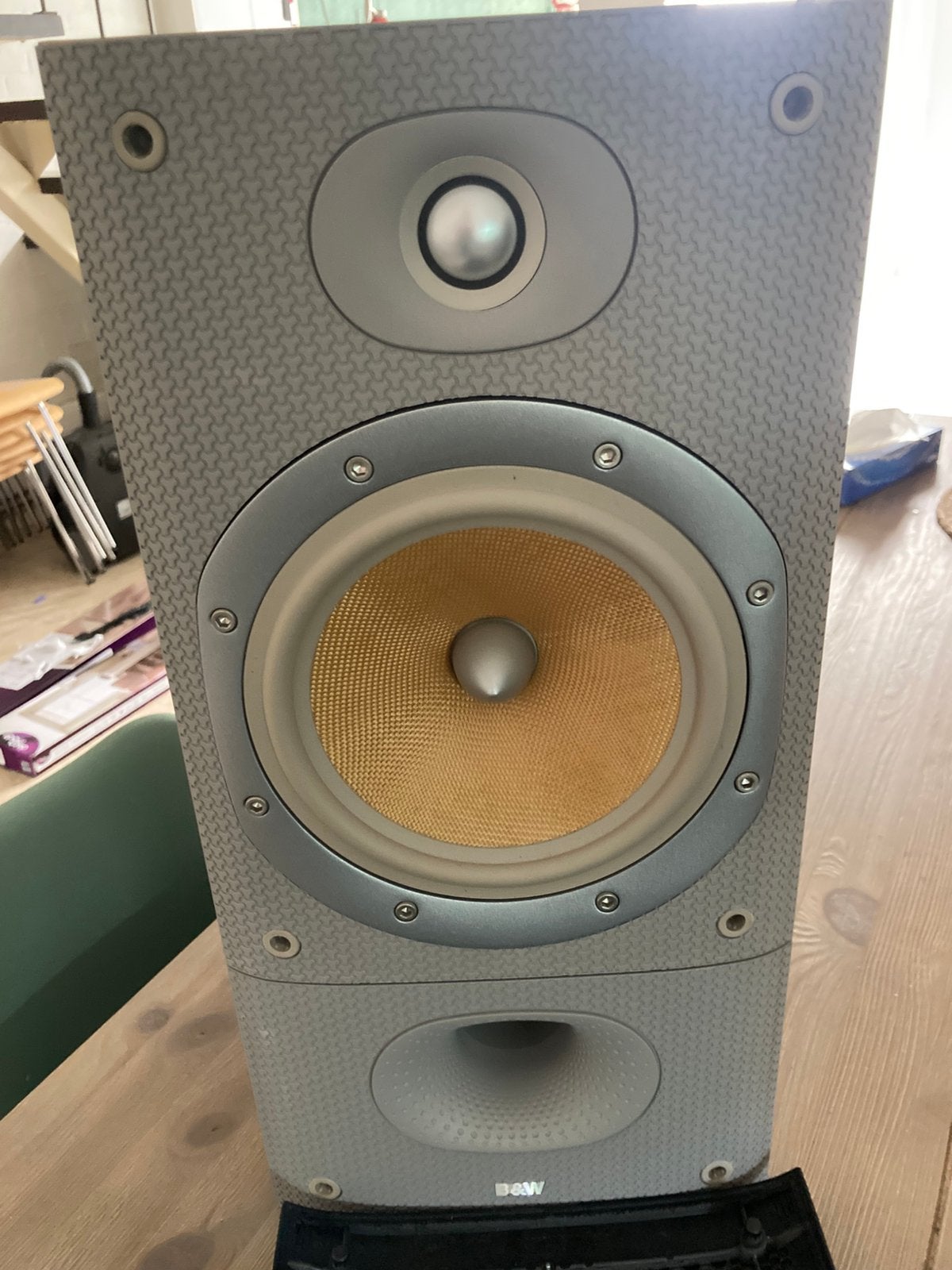 Bower & wilkins (B&W) boxen Dm 602 S3, Audio, Tv en Foto, Luidsprekerboxen, Ophalen, Gebruikt, 120 tot 150 watt, Speakerset