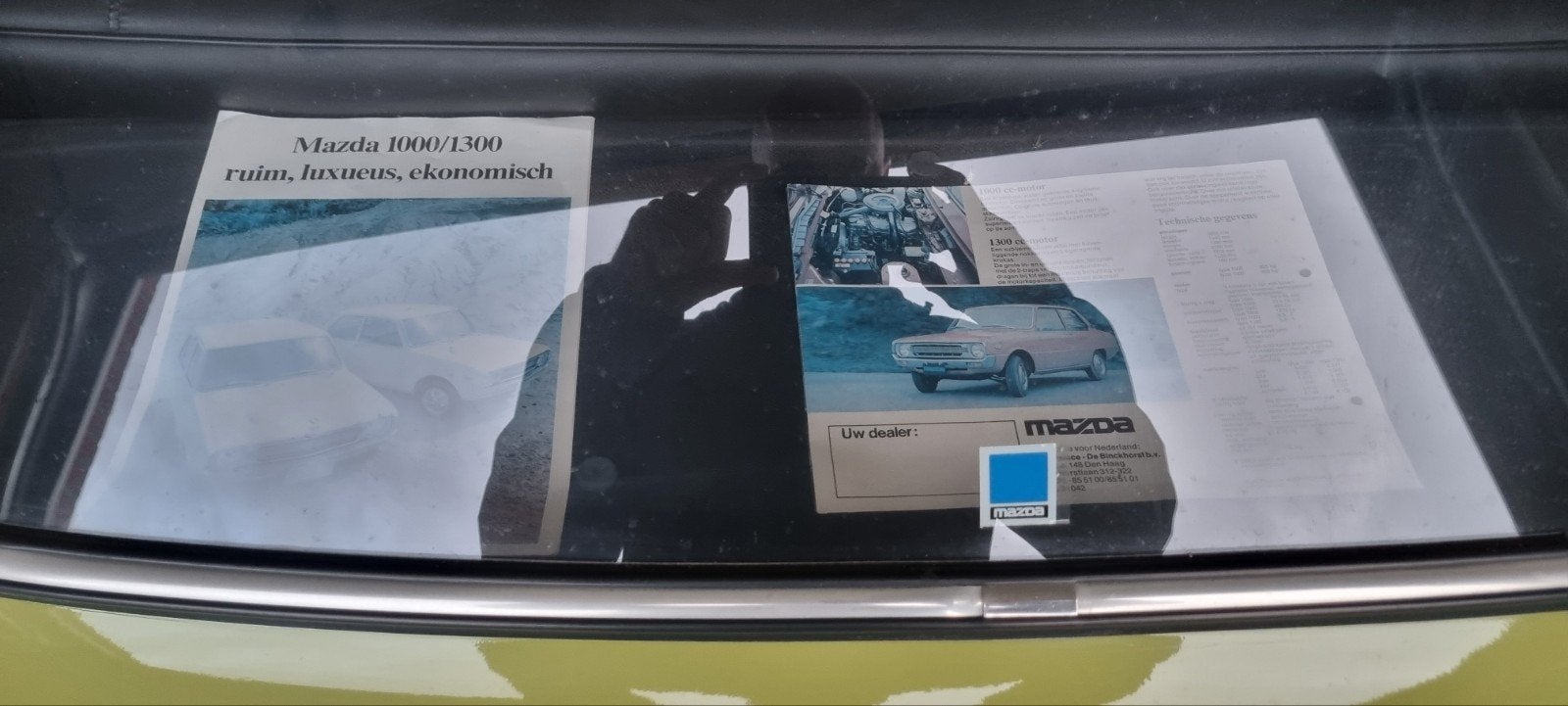 Mazda 1000 1977 oldtimer, foto 8