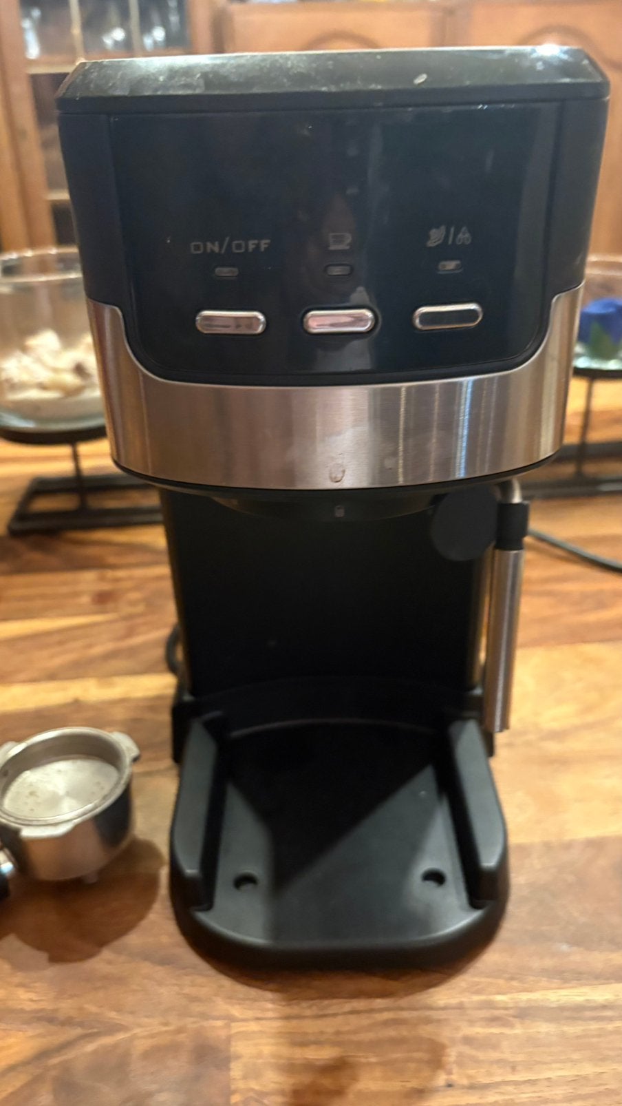 Ambiano espressomachine, Ophalen, Espresso apparaat, Gemalen koffie, Zo goed als nieuw