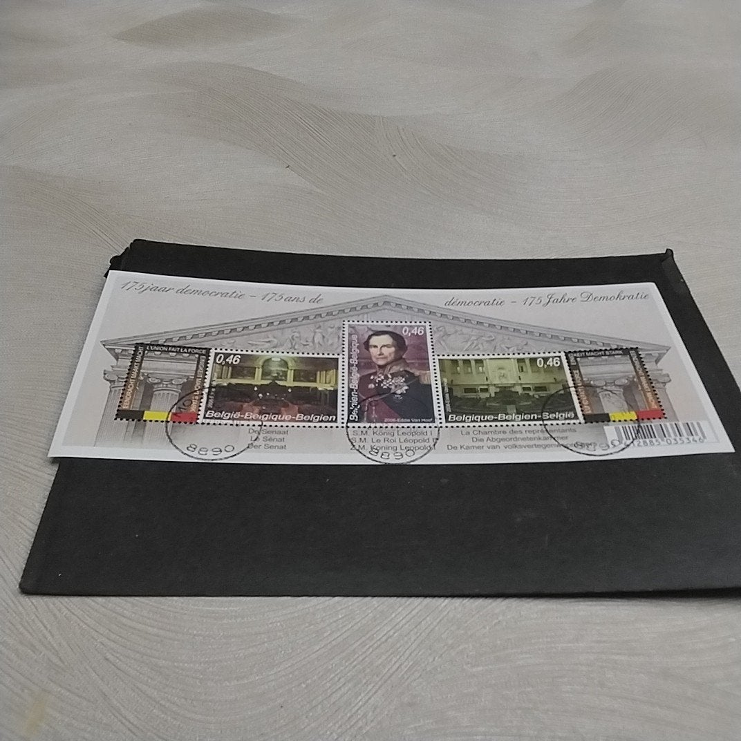 BELGIE blok 127 gestempeld met cote 5,00 €, Ophalen of Verzenden, Gestempeld