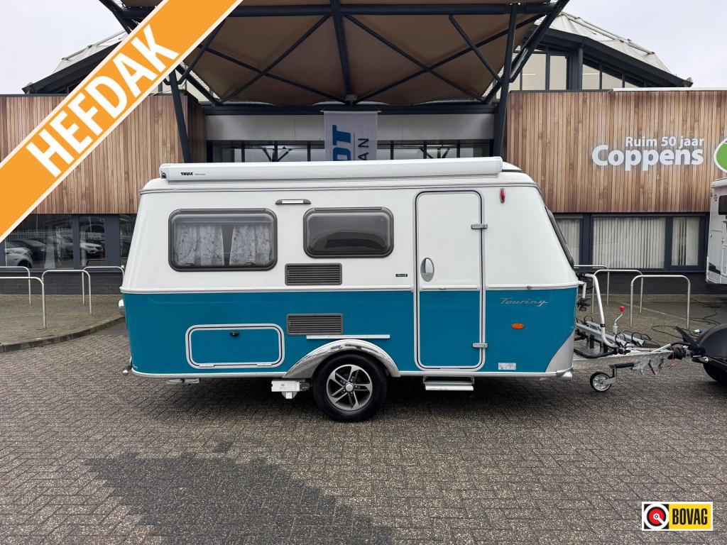 Eriba Touring 430 2025 MOVER + LUIFEL!, Caravans en Kamperen, Caravans, Vast bed, Treinzit, 4 tot 5 meter, Eriba