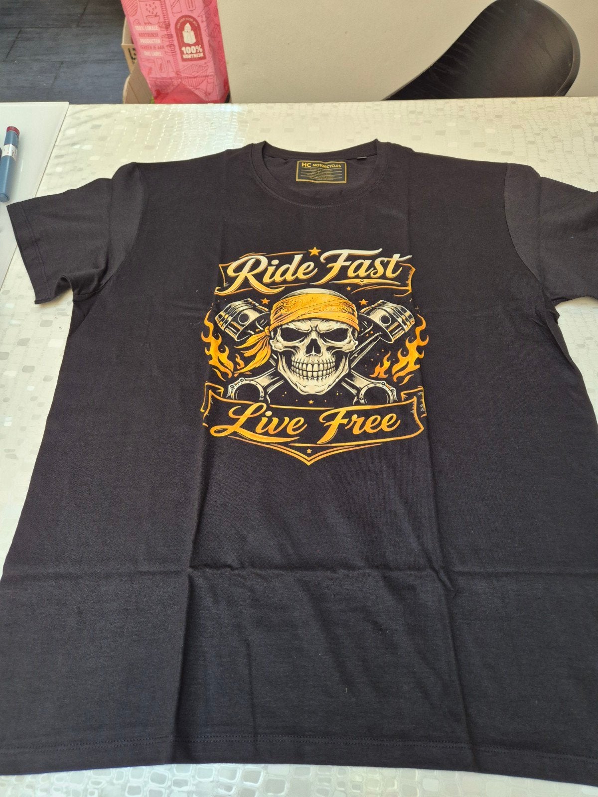 Harley Davidson t-shirt, Motos, Enlèvement ou Envoi, Neuf