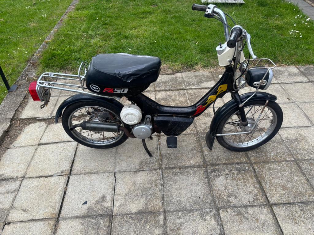Suzuki fa50, Ophalen