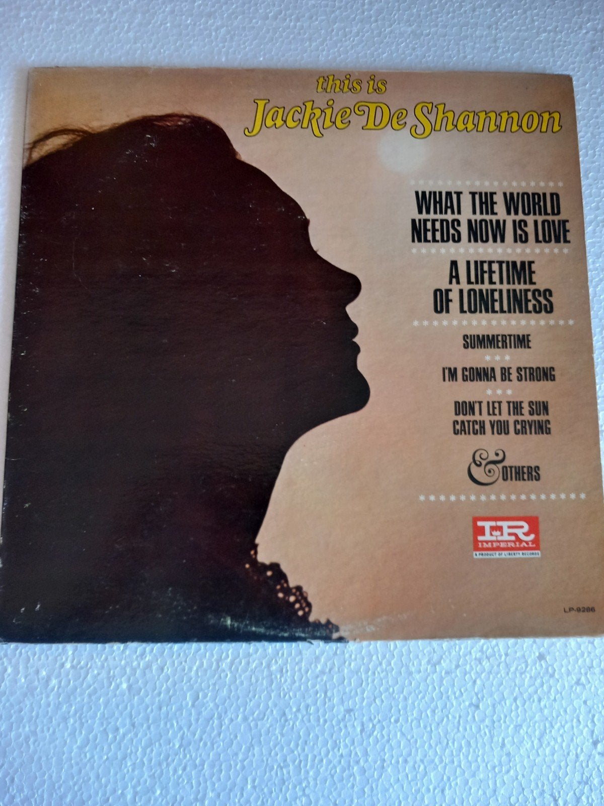 JACKIE DE SHANNON. 60s  IR RECORDS 9286.USA LP, LP