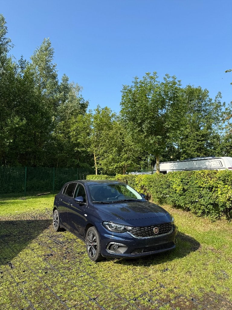 Fiat Tipo 1.4 T-Jet 120 PK/Carplay/ 75.000 km /2017/ Euro 6, Auto's, Dealer onderhouden, Euro 6, 4 cilinders, Blauw