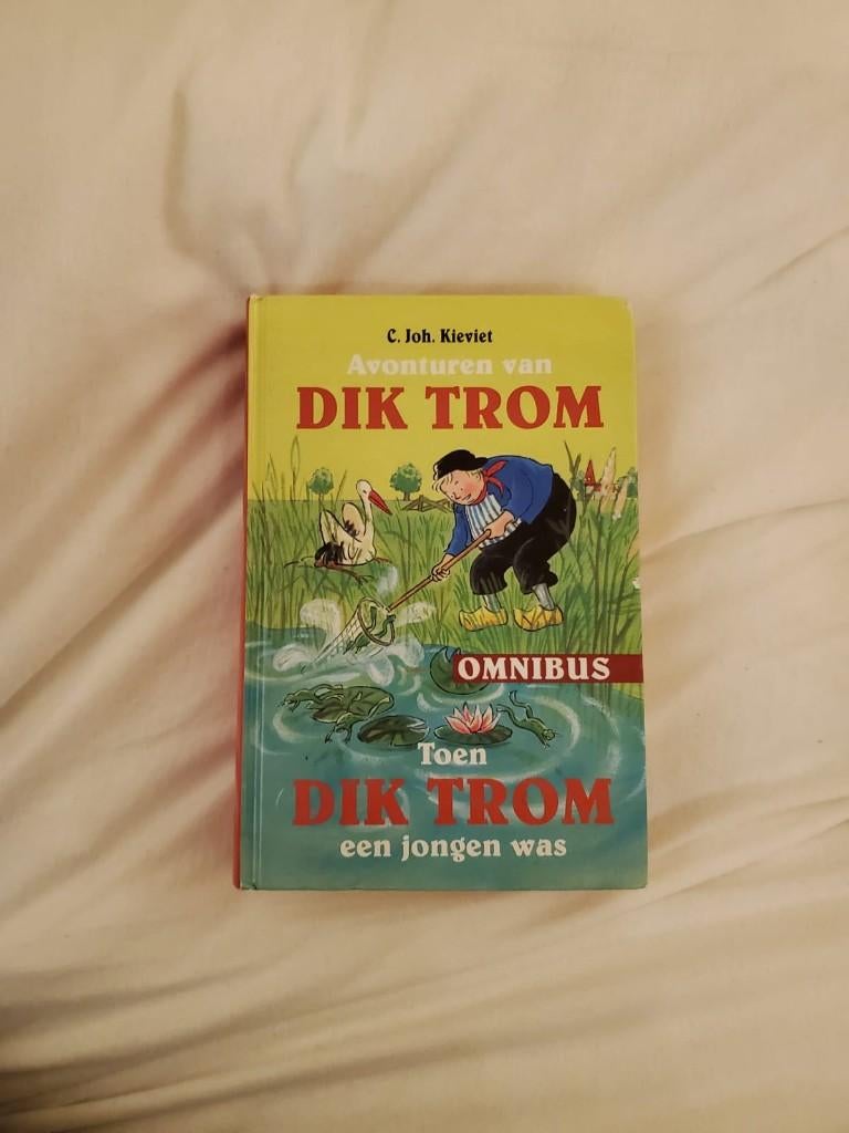 Boek Toen Dik Trom een jongen was, Ophalen