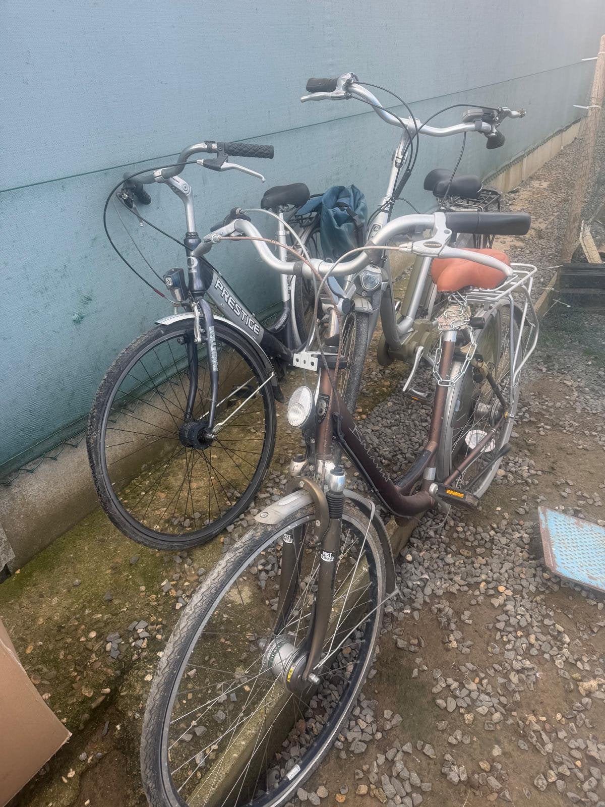 3 Fietsen te koop 1 elektrische en 2 gewone, Enlèvement