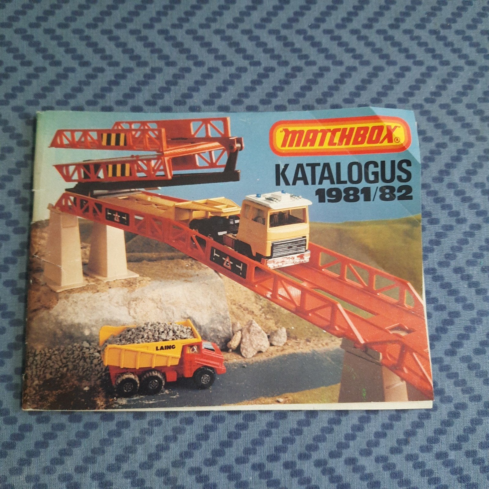 MATCHBOX *1981/1982* VINTAGE * CATALOGUS * ZEER GOED *, Ophalen, Zo goed als nieuw, Overige typen, Matchbox
