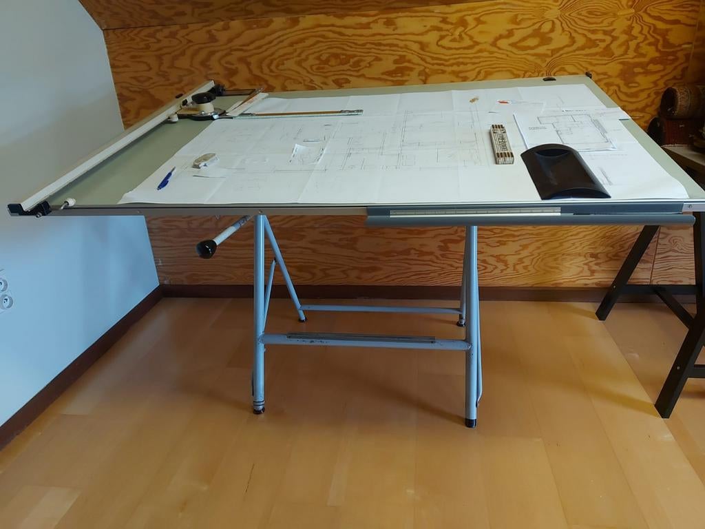 Architect tafel, Ophalen