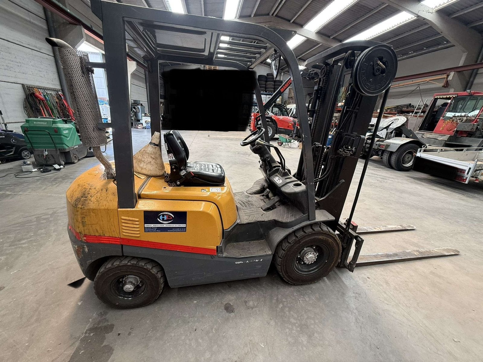 TCM heftruck, Ophalen, Heftruck