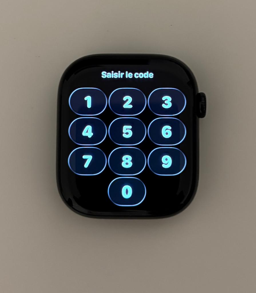 Apple Watch 10 GPS 46 mm, Handtassen en Accessoires, Smartwatches, Zo goed als nieuw, iOS, Zwart, Afstand, GPS, Waterdicht, Ophalen of Verzenden