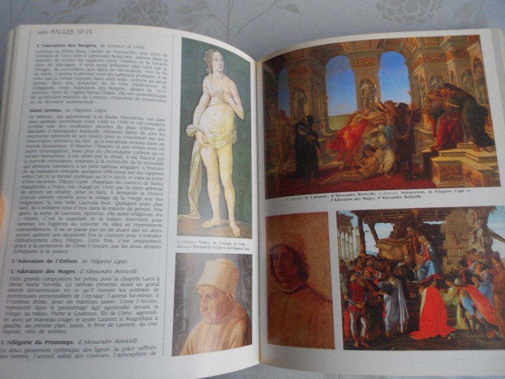 Claudio Pescio, « Les Offices : visite de la galerie », Peinture et dessin, Enlèvement ou Envoi, Comme neuf, Claudio Pescio