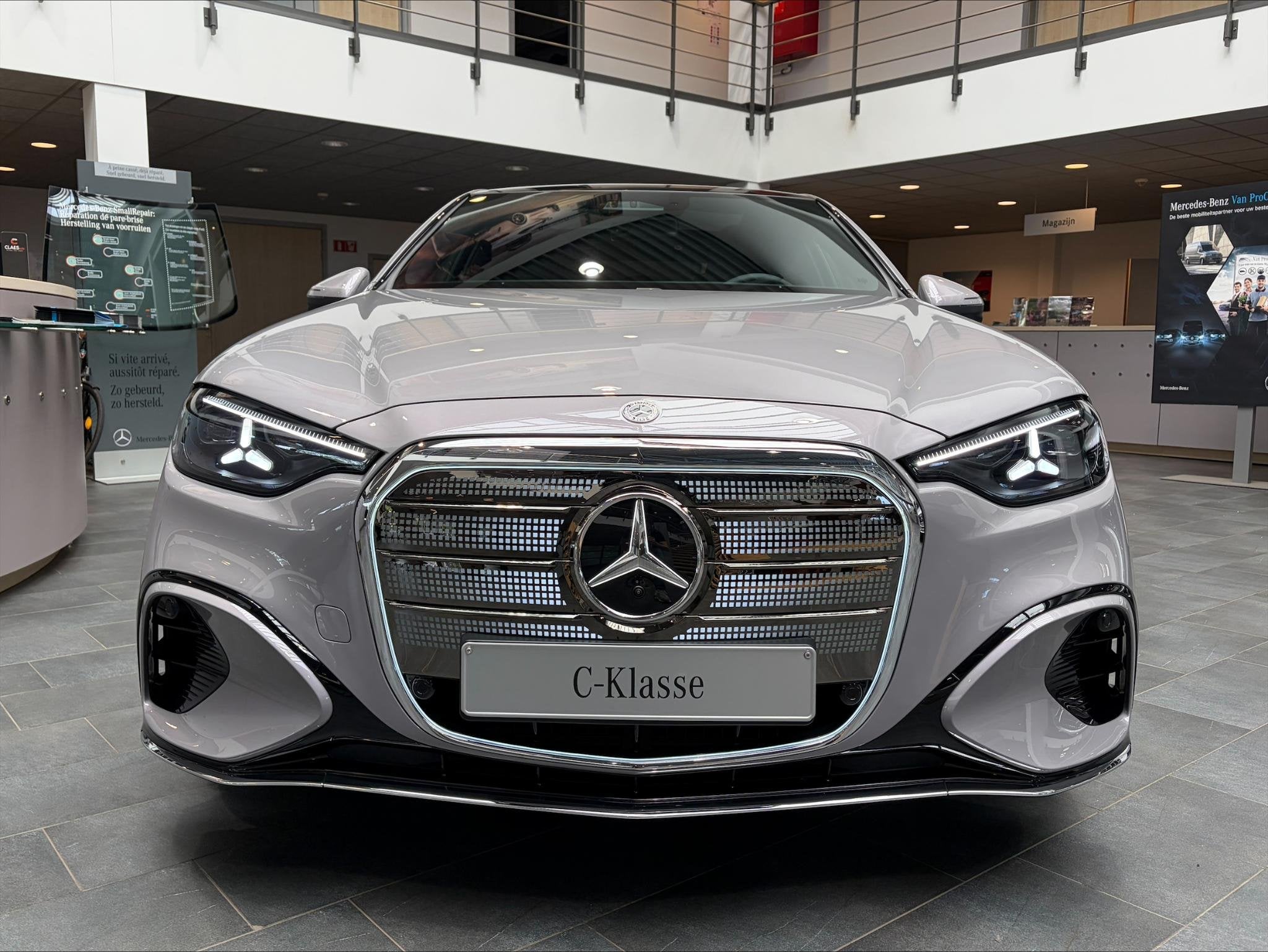 Mercedes-Benz C-Klasse C 400 4MATIC AMG Line (automatique), Autos, Argent ou Gris, Achat, 2460 kg, 4 portes