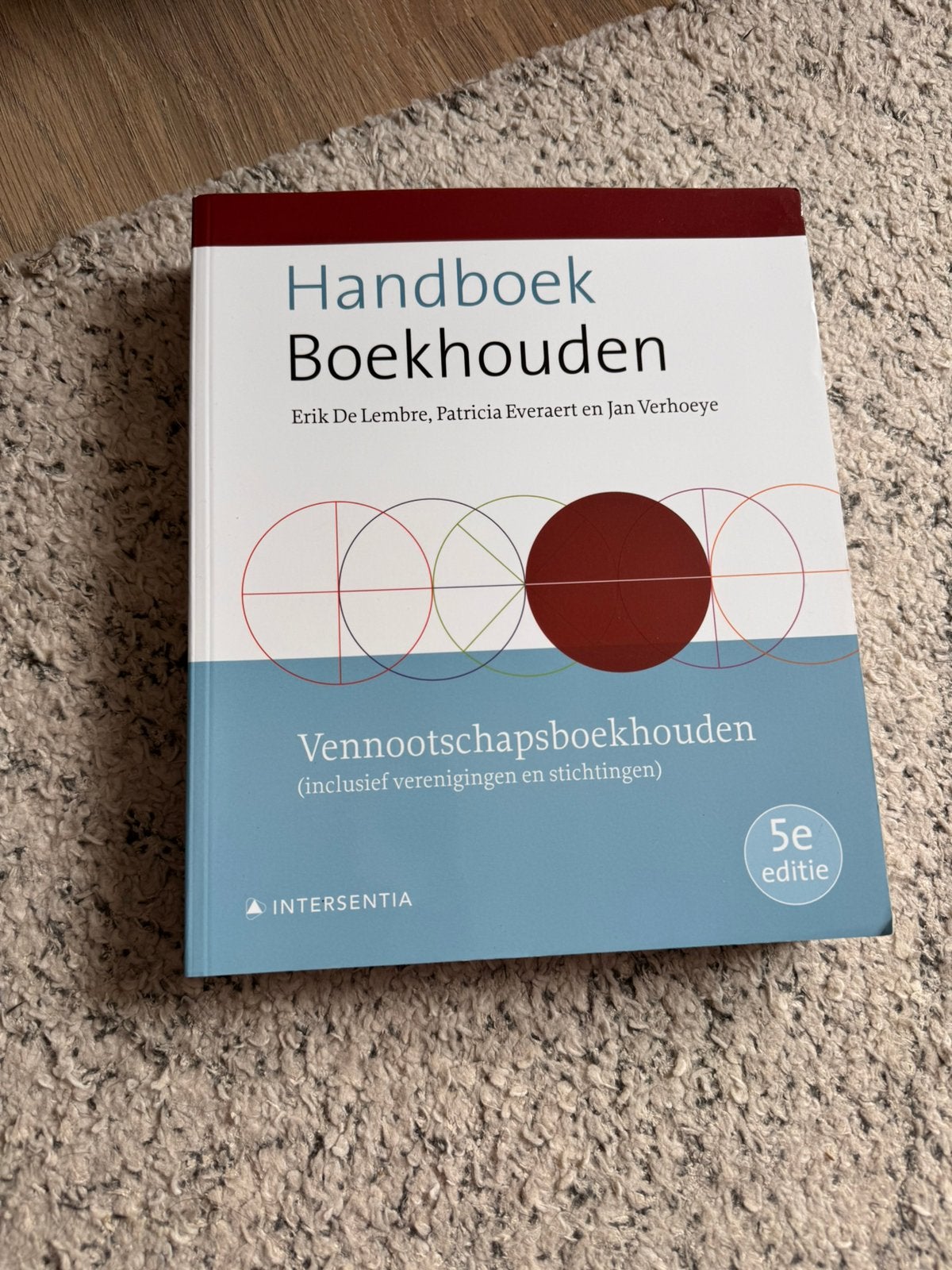 Handboek Boekhouden - Vennootschapsboekhouden (vijfde editie, Ophalen of Verzenden, Zo goed als nieuw, Erik De Lembre; Patricia Everaert