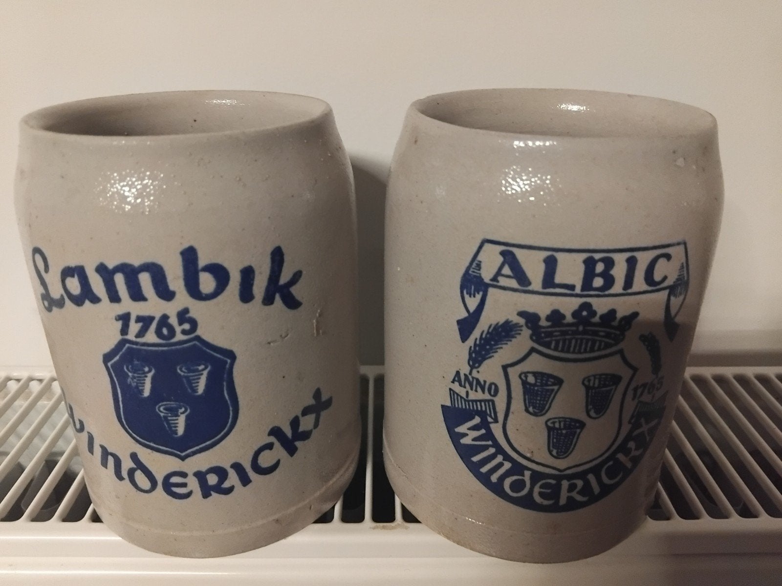 Lambik winderickx 2 bierpotten, Ophalen of Verzenden