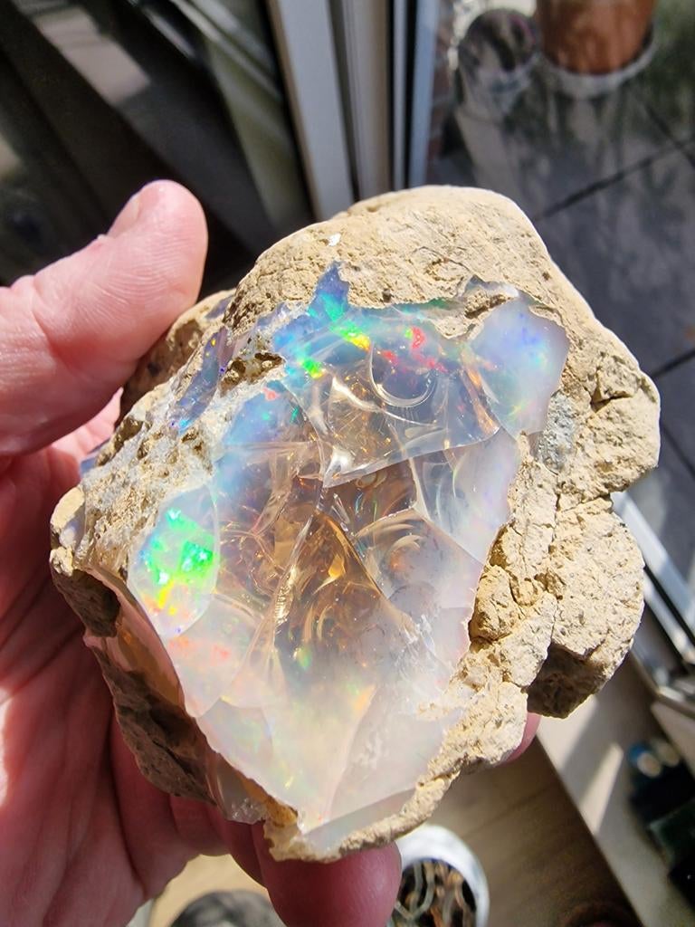 Opaal edelstenen mineralen 565 gr 2500+ ct, Ophalen