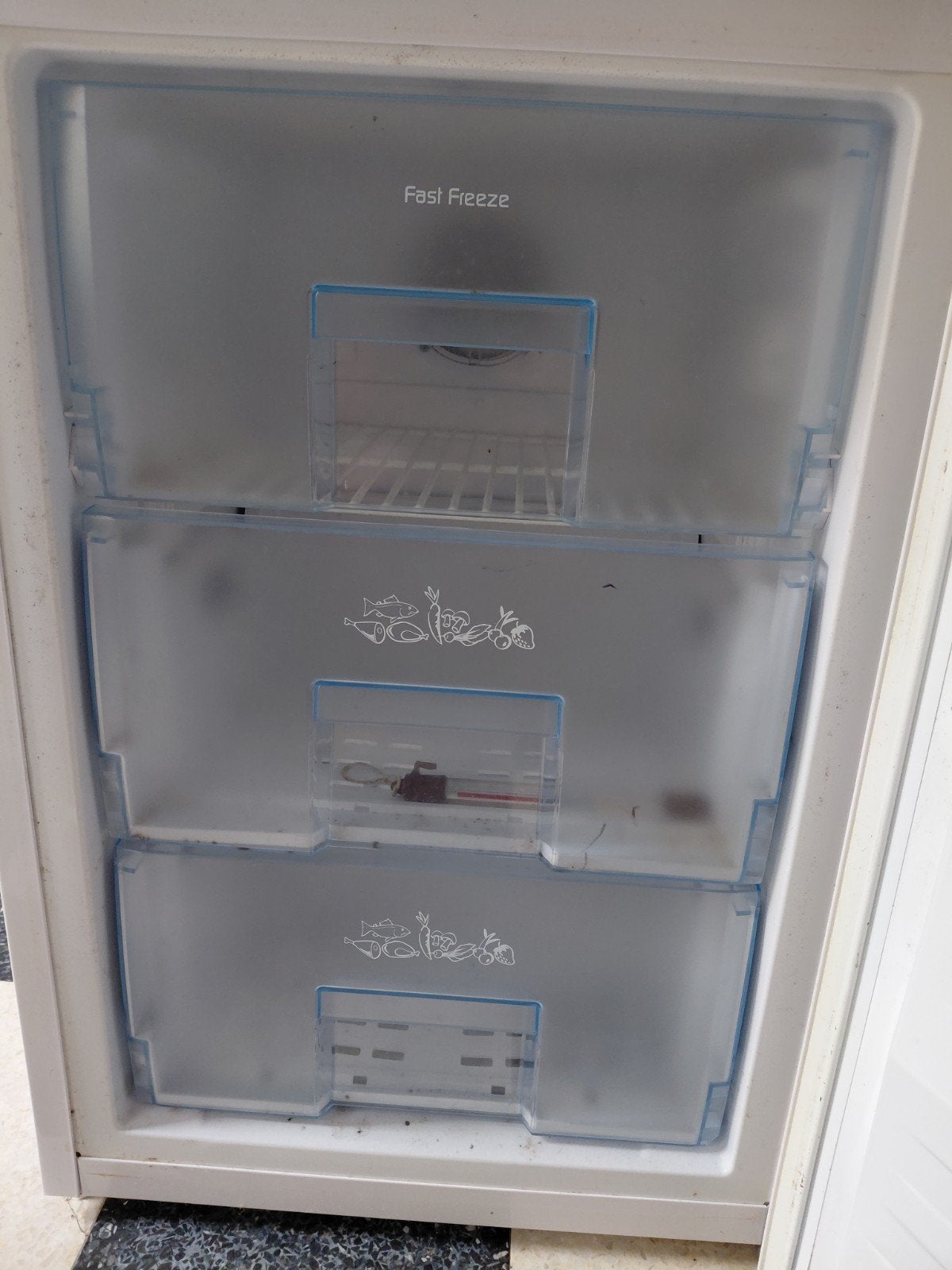 Diepvries tafelmodel, Elektronische apparatuur, Vriezers en Diepvrieskisten, Gebruikt, Minder dan 60 cm, Energieklasse A of zuiniger