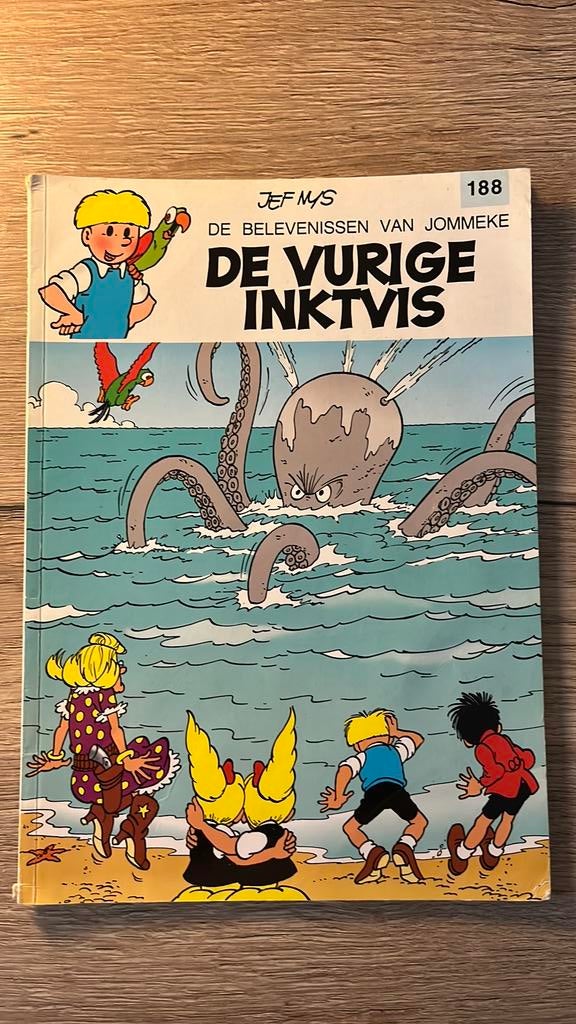 De vurige Inktvis 188, Enlèvement, Comme neuf