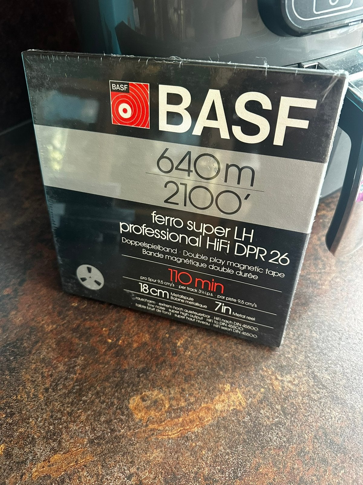 BASF metal spoelen gesealed, TV, Hi-fi & Vidéo, Enregistreurs audio, Enlèvement ou Envoi, Pièce, Avec bandes