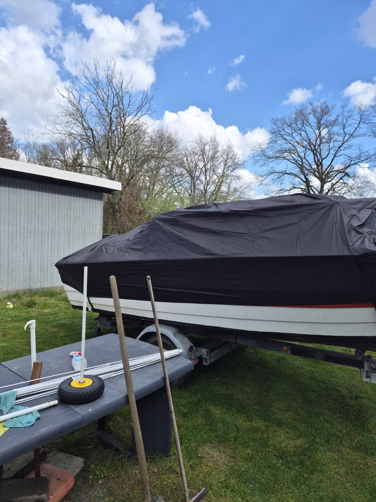 Vissersboot rio, Watersport en Boten, Ophalen, Trailer
